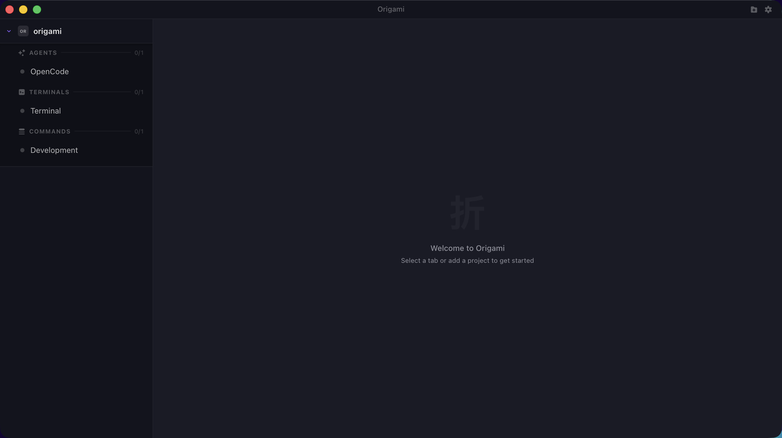 Origami app screenshot